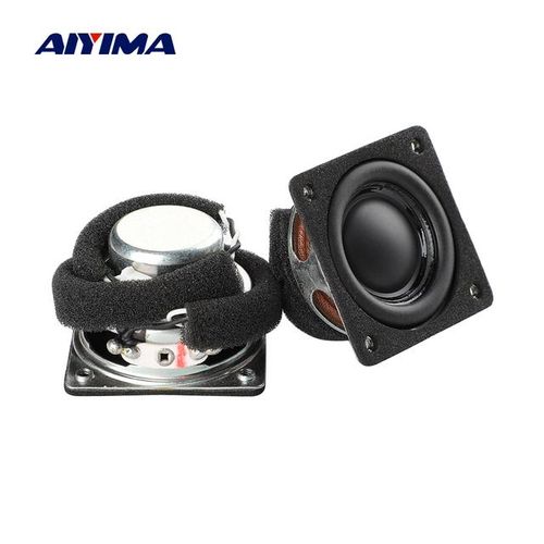 Aiyima 1.5 Inch Full Range Speaker Audio Sound Speaker 4 Ohm 5w Neodymium Magnetic 40mm Home Theater Audiophile Loudspeaker 2pcs