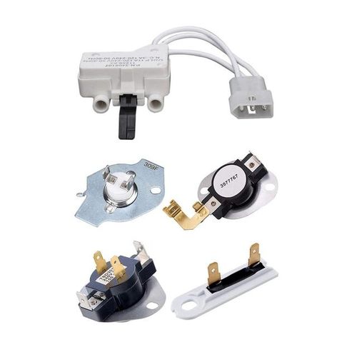 Dryer Door Switch For 3406109 3406107 Whirlpool, Kenmore, Sears, Maytag, Roper, Estate & Dryer Replacement Kit 3387134