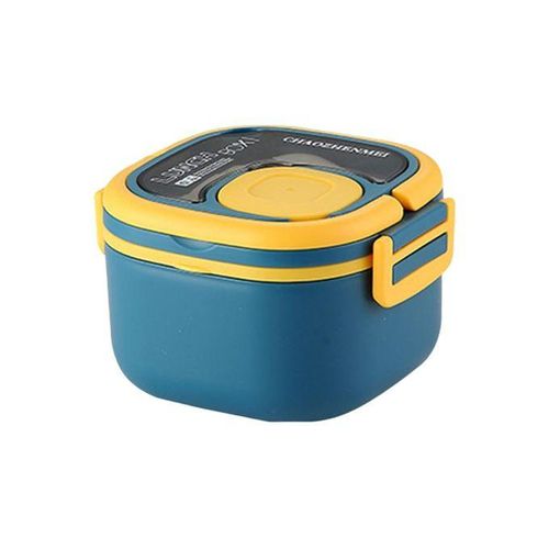 Lunchbox Hot Or Cold Food Storage Snack Box Container For Steel Blue