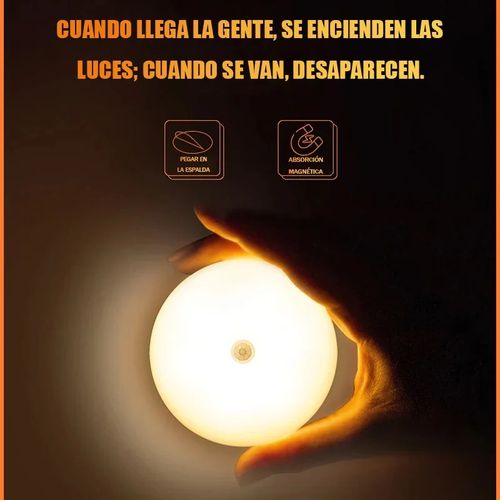 LED Smart Human Body Sensor Night Lights Automatic sensor Lighting USB Charging Wireless Magentic Suction LED Cabinet Lights