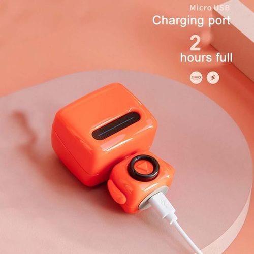 Mini Robot Wireless Bluetooth 5.0 Speaker Portable Loudspeaker Mic Support Calls Handsfree Photo Subwoofer Speaker With Lanyard