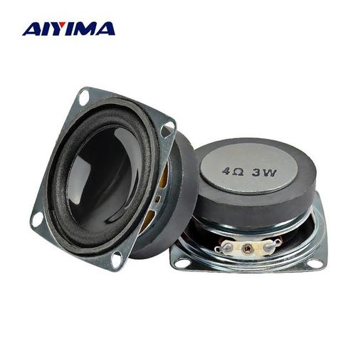 Aiyima 2 Inch 52mm Mini Audio Portable Speakers 4 Ohm 3w Tweeter Altavoz Bluetoth Treble Loudspeaker Home Sound System Diy 2pcs