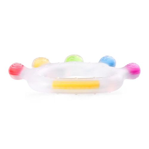 Crown Teethers for Baby Teething Toys for Baby 3+ Month Silicone Colorful Palm Form Teether BPA Free New,Default NO5245