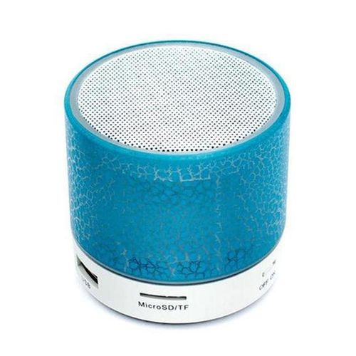 Speaker Mini Wireless Loudspeaker Crack Led Tf Card Usb Subwoofer Portable Mp3 Music Sound Column For Pc Phone Speakers H-Best