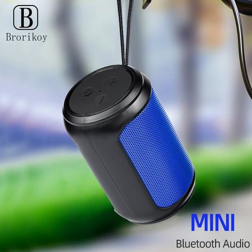 Portable Mini Bluetooth Speaker True Wireless Stereo Tws Enhance Bass Radiator Bluetooth 5.0 A3 Metal Covering Portable Speakers