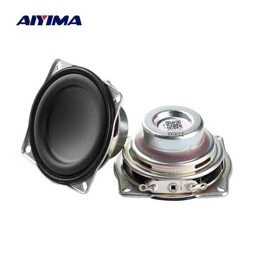 Aiyima 2pcs 1.5 Inch Full Frequency Speaker Waterproof Neodymium Magnetic Speaker 42mm 4 Ohm 6w Loudspeaker