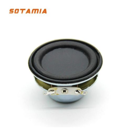 Sotamia 2pc 1.5 Inch Full Range Mini Speakers 40mm 4 Ohm 5w Diy Home Theater Hifi Music Altavoces Diy Computer Bluetooth Speaker