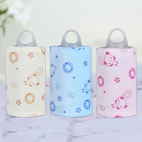 Portable Bottle Warmer Heater Travel Baby Kids Milk Water USB Cover Pouch Yellow