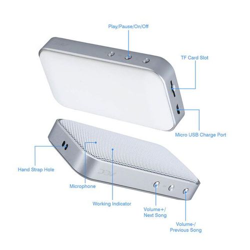 Wireless Bluetooth 4 2 Speaker Portable Music Player Mini Loudspeaker With Built-In Microphone