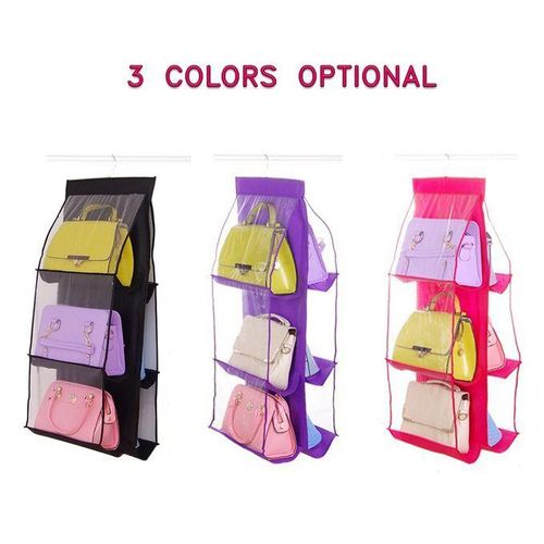 Purse Bag Storage Holder For Wardrobe Hanging Handbag