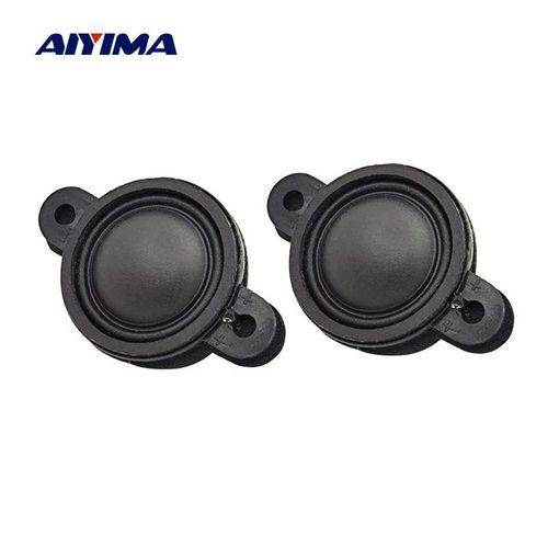 Aiyima 2pcs 1.25 Inch Audio Tweeter Speakers 4ohm 15w Neodymium Magnetic Silk Film Sound Driver Treble Speakers Diy Home Theater