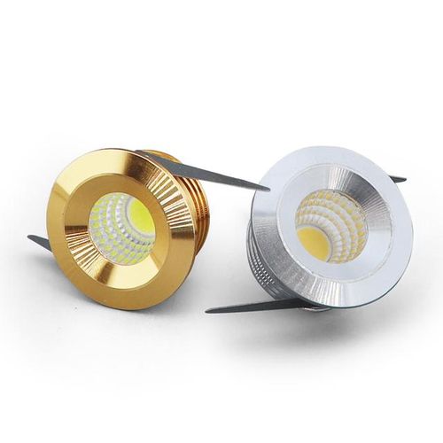 2-10pcs 3w Led Mini Down Dimmable Spot Recessed Lamps Ac85-265v Ceiling Downlight Aluminium 35mm Hole