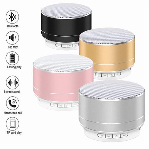 Mini Outdoor Portable Wireless Bluetooth Speaker With Microphone Radio Music Play Support Hands-Free Call Fm Tf Card Speakers