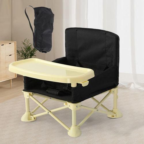 Children Booster Seat Multifunctional Baby Dining Black