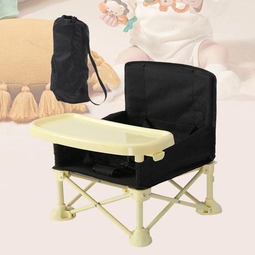 Children Booster Seat Multifunctional Baby Dining Black