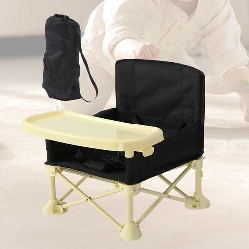 Children Booster Seat Multifunctional Baby Dining Black
