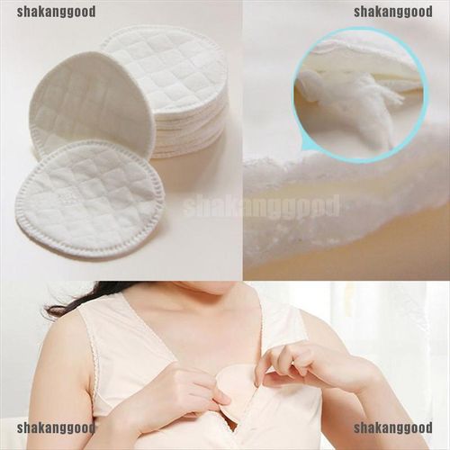 SKPH 12pcs New Feeding Washable Reusable Breast Nursing Pad Absorbent Breastfeeding SHAKANG