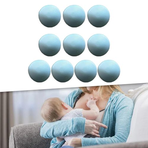 10 Pieces Reusable Nursing Pads  Pads Nursing Blue