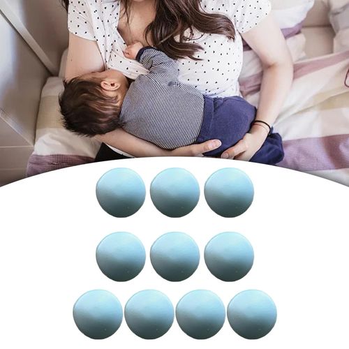 10 Pieces Reusable Nursing Pads  Pads Nursing Blue
