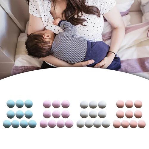 10 Pieces Reusable Nursing Pads  Pads Nursing Blue