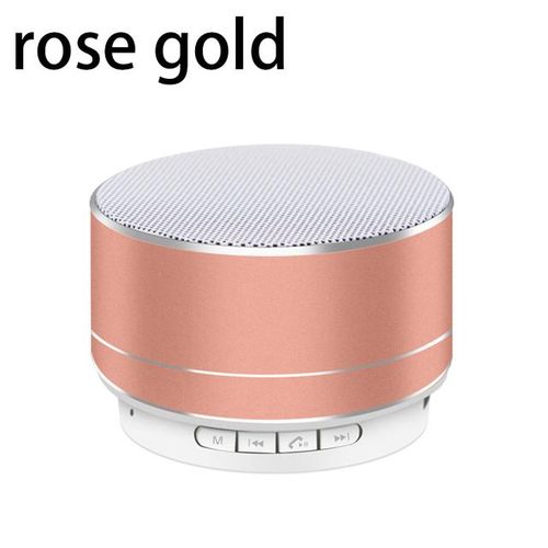 Bluetooth Speaker With Colorful Led Light Portable Speaker 360 Degree Stereo Surround Metal Sense Wireless Bluetooth Speaker