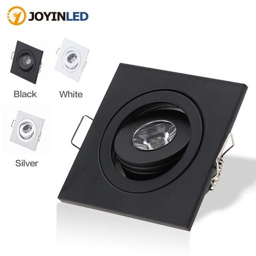 3w Square Led Mini Downlight Cabinet Spot For Ceiling Recessed Lamp Ac85-265v Dimmable Down Lights For Indoor