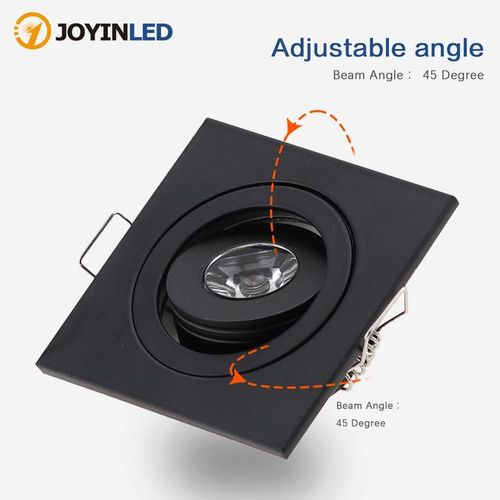 3w Square Led Mini Downlight Cabinet Spot For Ceiling Recessed Lamp Ac85-265v Dimmable Down Lights For Indoor