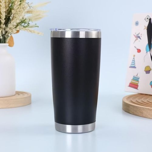 20oz Stainless Steel Travel Tumbler - BPA-Free, Shatterproof Coffee Mug & Water Bottle with Vacuum Insulation for Hot and Cold Drinks - Perfect Gift for Christmas, Halloween, Mother's Day