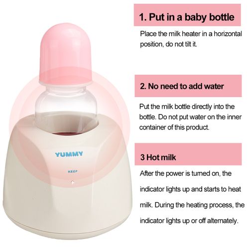 Milk Bottle And Food Warmer Heater thermostatic milk heater with bottle