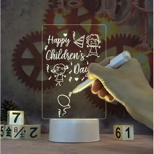 Note Board Led Night Light  USB Message Board