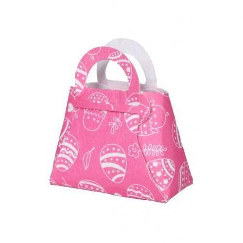 Easter Tote Gift Bags For Kids With Handles Containers Felt Party Pink