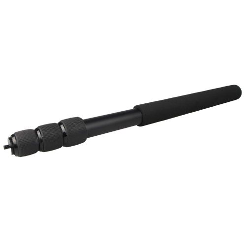 Protable Compact Lightweight Extendable Mini 2in1 Zoom Microphone Boom Pole Camera Monopod Padded Handle   Twist Lock 3 Sections NO5116