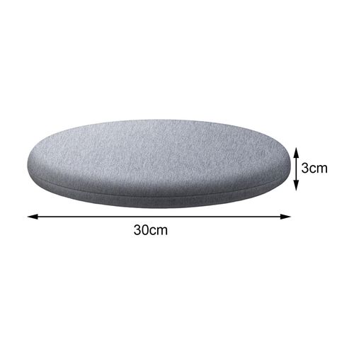 Round Seat Pad Japanese Chair Pad For Light Gray 30cm