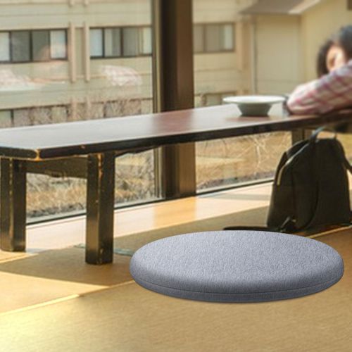 Round Seat Pad Japanese Chair Pad For Light Gray 30cm