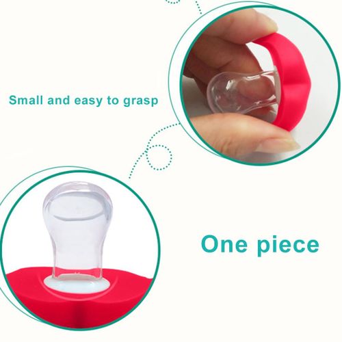 Lips Baby Pacifiers Silicone Pacifier Toddler Newborn Easy Vigor Red