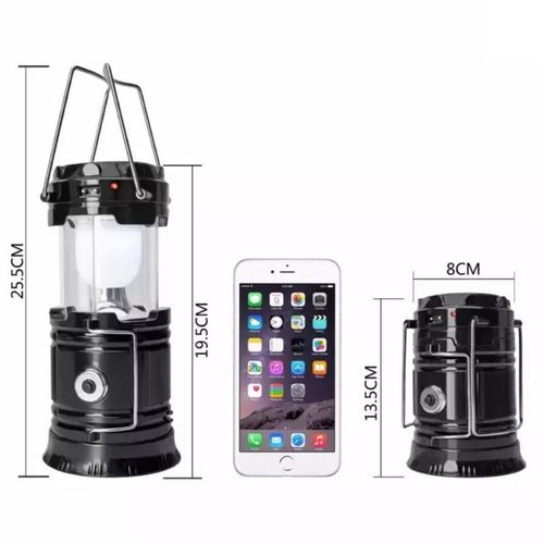3 in 1 rejected solar camping light led USB camping light portable outdoor light foldable flashlight power bank