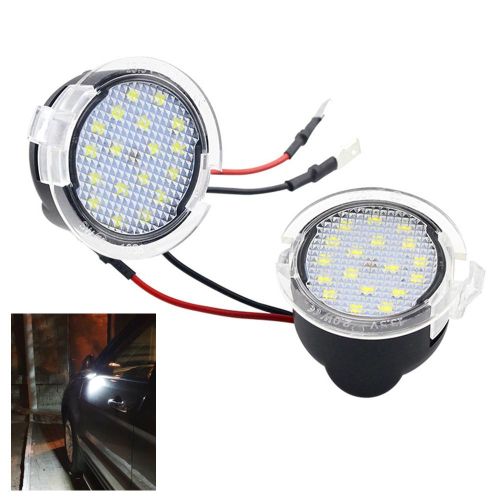 2 PCS 18 LED Under Mirror Puddle Light  Replacement for Ford Mondeo S-Max EDGE Explorer F-150 NO5111
