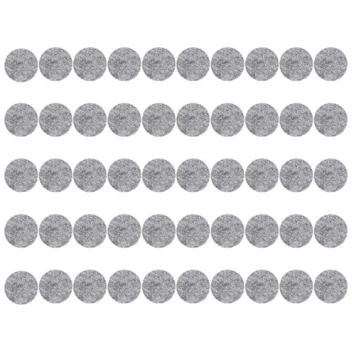 915 Generation 50Pcs Round Shaped Table Chair Furniture Leg Felt Mat Pad Gr