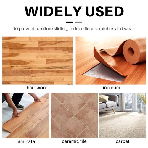 915 Generation 50Pcs Round Shaped Table Chair Furniture Leg Felt Mat Pad Gr