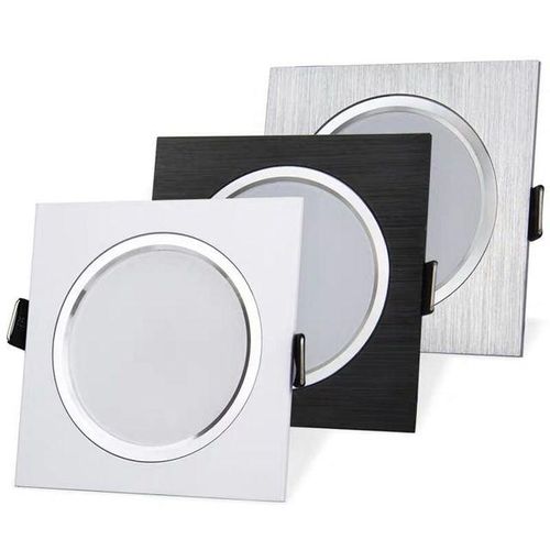 2.5inch Downlight Led 6w 9w 12w 220v Nature White Square Recessed Led Lamp Spot For Living Room Foyer Bedroom Kitchen