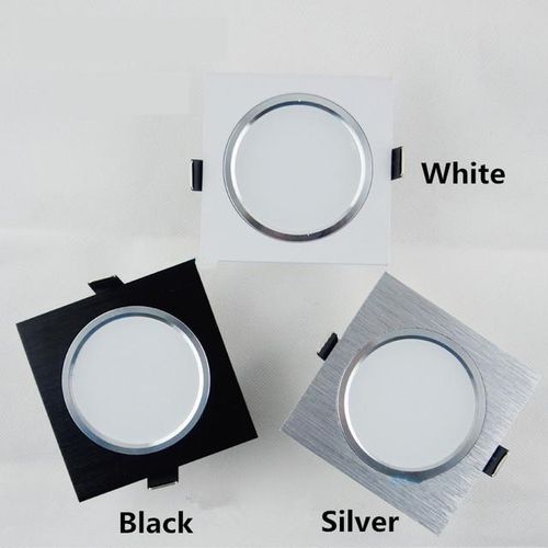 2.5inch Downlight Led 6w 9w 12w 220v Nature White Square Recessed Led Lamp Spot For Living Room Foyer Bedroom Kitchen
