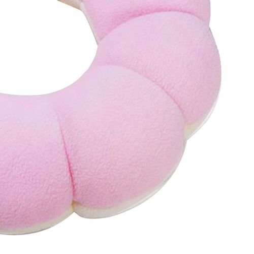 Foam round throw pillows, floor cushions, chair pads, cushions, Pink