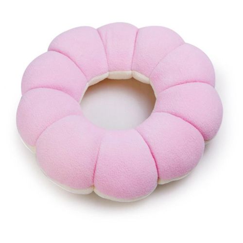 Foam round throw pillows, floor cushions, chair pads, cushions, Pink