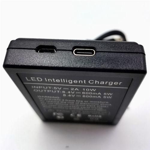 LP-E8 Charger LCD USB Dual Battery Charger for Canon EOS NO5112