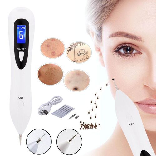 LCD Screen Laser Freckle Warts Dot Mole Dark Spot Tattoo Removal Pen Skin Beauty