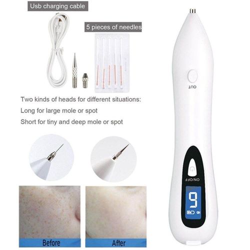 LCD Screen Laser Freckle Warts Dot Mole Dark Spot Tattoo Removal Pen Skin Beauty