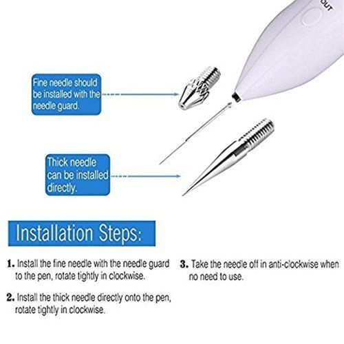 LCD Screen Laser Freckle Warts Dot Mole Dark Spot Tattoo Removal Pen Skin Beauty