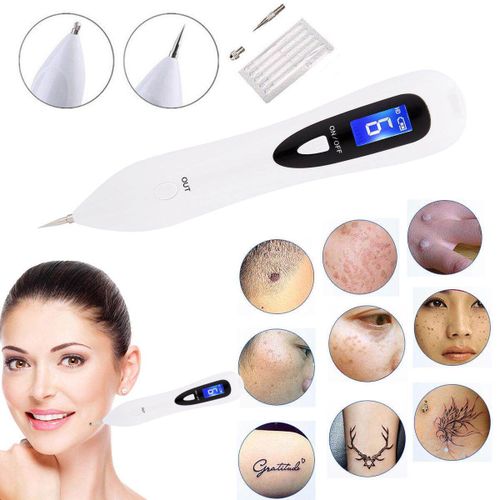LCD Screen Laser Freckle Warts Dot Mole Dark Spot Tattoo Removal Pen Skin Beauty