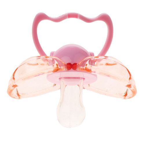 Flat Thumb  Silicone Pink Round Head