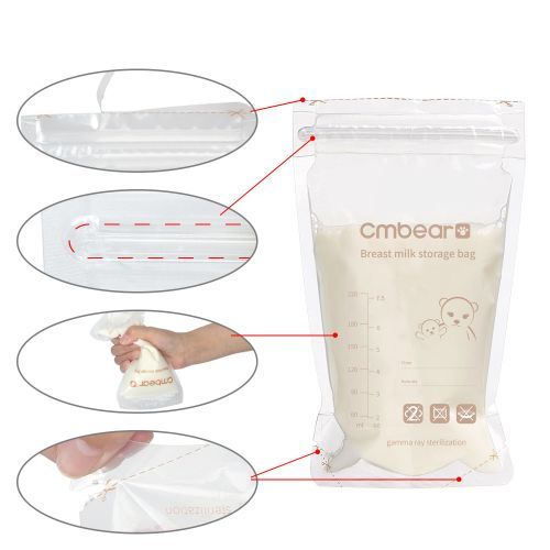 Cmbear Breastmilk Storage Bags Breast Milk Storing Bags